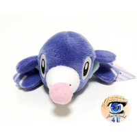 Officiële Pokemon center knuffel, Kuttari Popplio wakker 18cm lang 